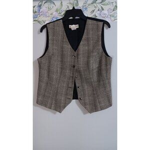 Framework 8 Medium Vintage Tweed Classic Retro 90s Y2K Business School Vest